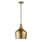 Savoy House Meridian  M70020NB 1-Lights 60W Natural Brass Pendant