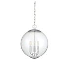 Savoy House Meridian  M70060CH 3-Lights 180W Chrome Pendant