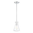 Savoy House Meridian  M70063CH 1-Lights 60W Chrome Pendant