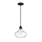 Savoy House Meridian  M70080ORB 1-Lights 60W Oil Rubbed Bronze Mini Pendant