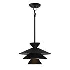 Savoy House Meridian  M70096MBK 1-Lights 60W Matte Black Pendant