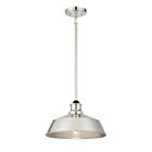 Savoy House Meridian M7021PN 1-Lights 60W Polished Nickel Pendant