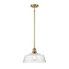Savoy House Meridian  M7023NB 1-Lights 60W Natural Brass Pendant