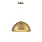 Savoy House Meridian M7024NB 1-Lights 60W Natural Brass Pendant