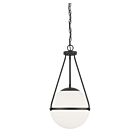 Savoy House Meridian M7025MBK 1-Lights 60W Matte Black Pendant