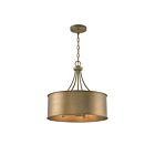Savoy House Meridian M7040BG 4-Lights 240W Brushed Gold Pendant