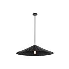 Savoy House Meridian M7042MBK 1-Light 60W Matte Black Pendant