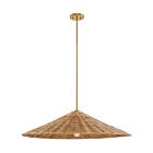 Savoy House Meridian M7042NB 1-Light 60W Natural Brass Pendant