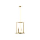 Savoy House M7044NB 4-Lights 240W Natural Brass Pendant