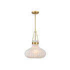 Savoy House M7046NB 1-Light 60W Natural Brass Pendant