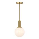 Savoy House M7050NB 1-Light 60W Natural Brass Pendant