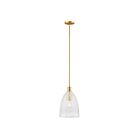 Savoy House M7051NB 1-Light 60W Natural Brass Pendant