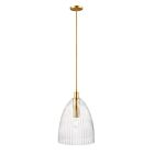 Savoy House M7052NB 1-Light 60W Natural Brass Pendant