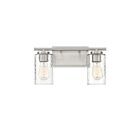 Savoy House Meridian M80037BN 2-Lights 120W Brushed Nickel Vanity Light