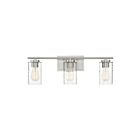 Savoy House Meridian M80038BN 3-Lights 180W Brushed Nickel Vanity Light