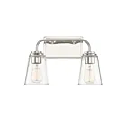 Savoy House Meridian M80043PN 2-Lights 120W Polished Nickel Vanity Light