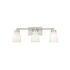 Savoy House Meridian M80058BN 3-Lights 180W Brushed Nickel Vanity Light