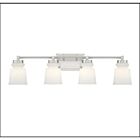 Savoy House Meridian M80059BN 4-Lights 240W Brushed Nickel Vanity Light