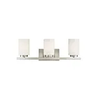 Savoy House Meridian M80067BN 3-Lights 180W Brushed Nickel Vanity Light