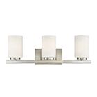 Savoy House Meridian M80067BN 3-Lights 180W Brushed Nickel Vanity Light