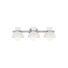 Savoy House Meridian M80075BN 3-Lights 180W Brushed Nickel Vanity Light