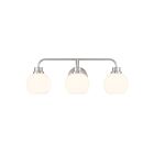 Savoy House M80081BN 3-Lights 180W Brushed Nickel Bathroom Vanity Light