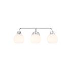 Savoy House M80081CH 3-Lights 180W Chrome Bathroom Vanity Light