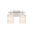 Savoy House M80083BN 2-Lights 120W Brushed Nickel Bathroom Vanity Light