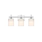Savoy House M80084CH 3-Lights 180W Chrome Bathroom Vanity Light