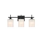 Savoy House M80084MBK 3-Lights 180W Matte Black Bathroom Vanity Light