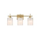 Savoy House M80084NB 3-Lights 180W Natural Brass Bathroom Vanity Light