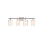 Savoy House M80085BN 4-Lights 240W Brushed Nickel Bathroom Vanity Light