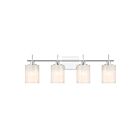 Savoy House M80085CH 4-Lights 240W Chrome Bathroom Vanity Light