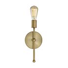 Savoy House Meridian M90005-322 1-Light Natural Brass Wall Sconce