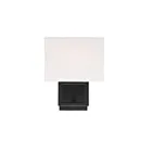 Savoy House Meridian M90009MBK 1-Light Matte Black Wall Sconce