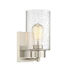 Savoy House Meridian M90013BN 1-Light Brushed Nickel Wall Sconce