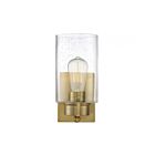 Savoy House Meridian M90013NB 1-Light Natural Brass Wall Sconce