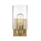 Savoy House Meridian M90013NB 1-Light Natural Brass Wall Sconce