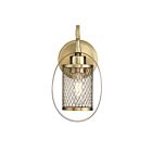 Savoy House Meridian M90015NB 1-Light Natural Brass Wall Sconce