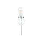 Savoy House Meridian M90016CH 1-Light Chrome Wall Sconce