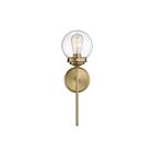 Savoy House Meridian M90025NB 1-Light Natural Brass Wall Sconce