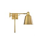 Savoy House Meridian M90047NB 1-Light Natural Brass Wall Sconce