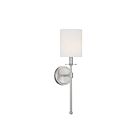 Savoy House Meridian M90057BN 1-Light Brushed Nickel Wall Sconce