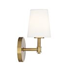 Savoy House Meridian M90067NB 1-Light Natural Brass Wall Sconce
