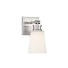 Savoy House Meridian M90072BN 1-Light Brushed Nickel Wall Sconce