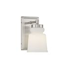 Savoy House Meridian M90073BN 1-Light Brushed Nickel Wall Sconce