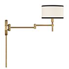 Savoy House Meridian M90082NB 1-Light Natural Brass Wall Sconce