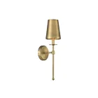 Savoy House Meridian M90084NB 1-Light Natural Brass Wall Sconce