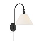 Savoy House Meridian M90085MBK 1-Light Matte Black Wall Sconce
