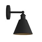 Savoy House Meridian M90087MBK 1-Light Matte Black Wall Sconce